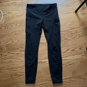 Black 28” lululemon leggings